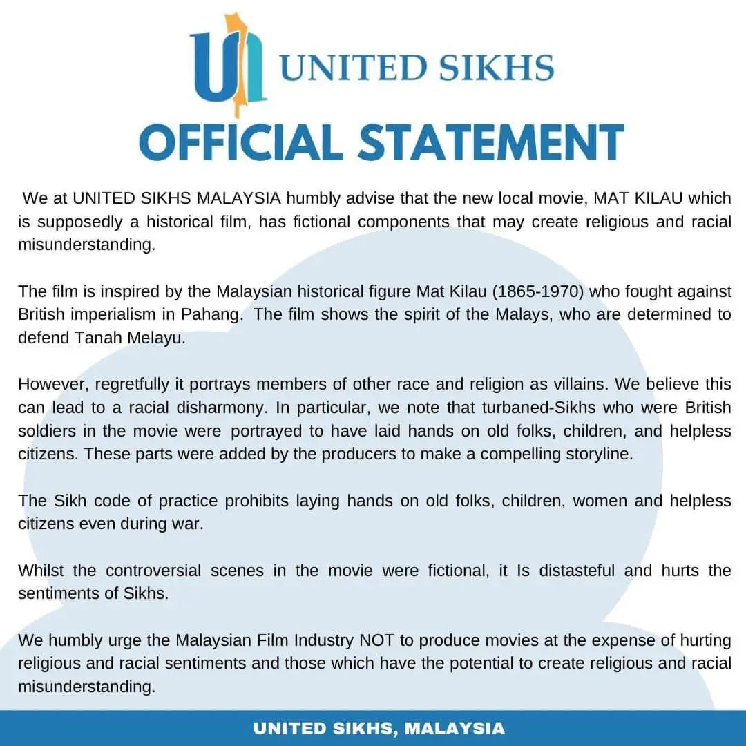 Netizens Expressed Concerns Towards 'Mat Kilau' Movie's Misrepresentation Of Sikh Community