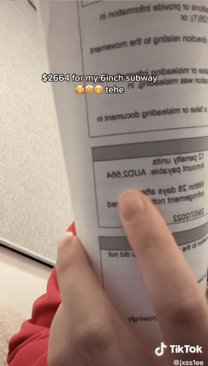 RM8,069 For A 6-inches Subway From Singapore As Australian Woman Landed Home Without Declaring It