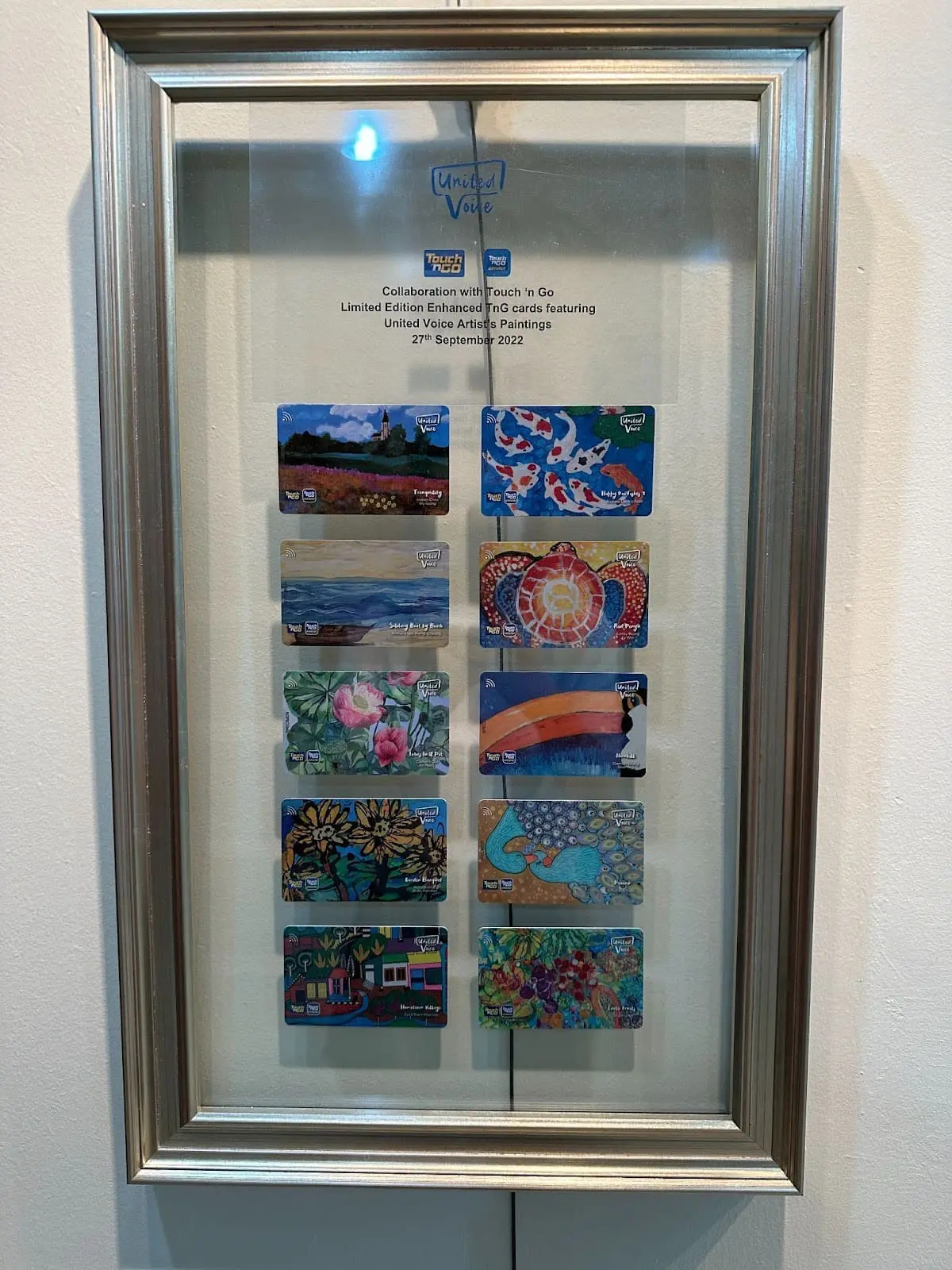 United Voice Artists X Touch 'n Go card