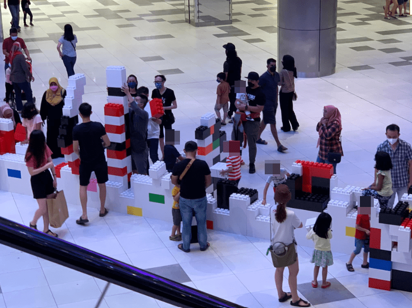 Visitors Destroy LEGO Structure At Penang Mall Despite Sign Telling Them Not To Do So