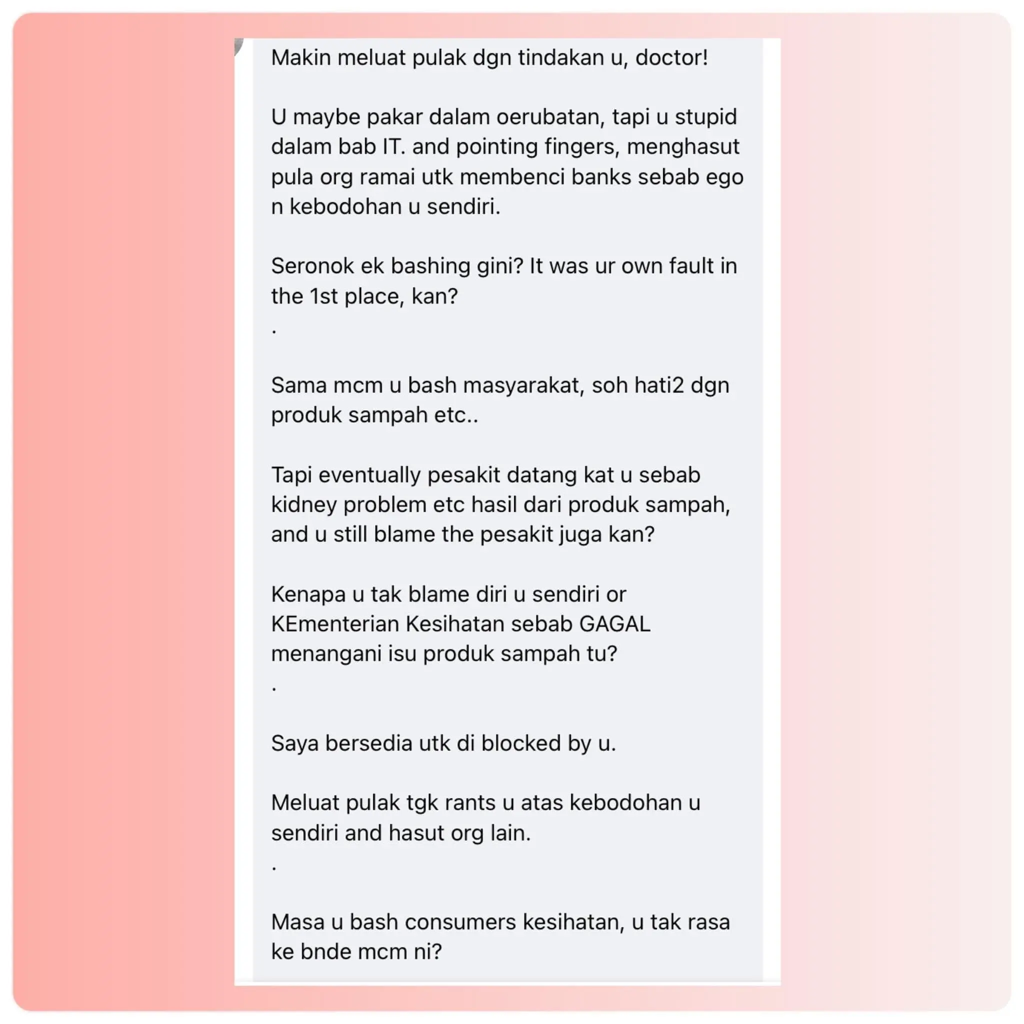 Doctor Slammed CIMB Bank As She Lost RM13k Without Warning