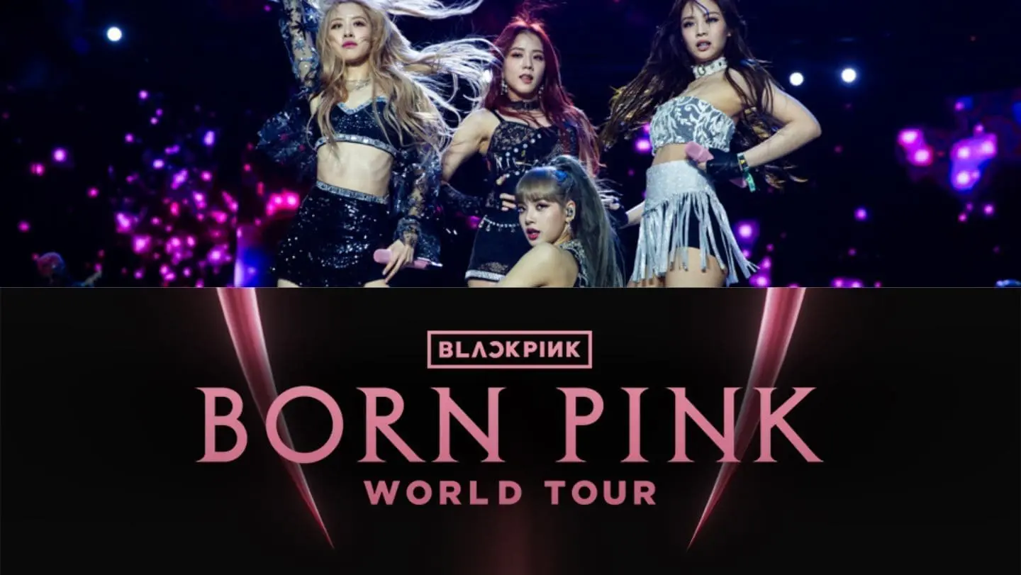 Blackpink Born Pink Tour poster