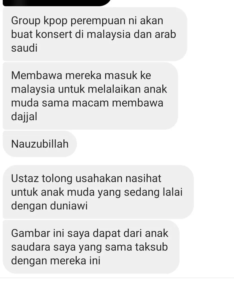 PU Syed protests against Blackpink concert