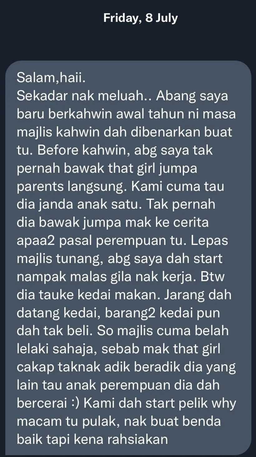 Parents Lend RM20k From Loan Shark To Continue Hosting Wedding Of Son