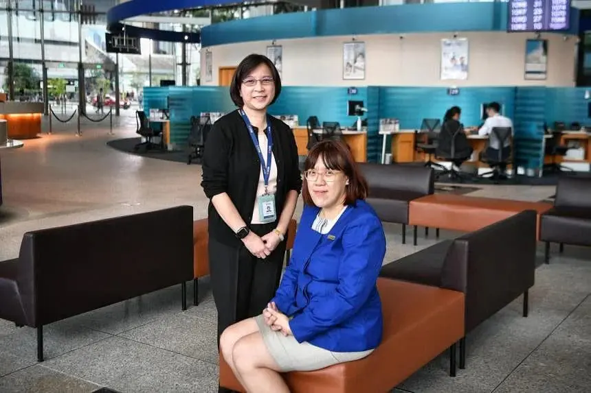 UOB Jenny Hong and Alison Cheng