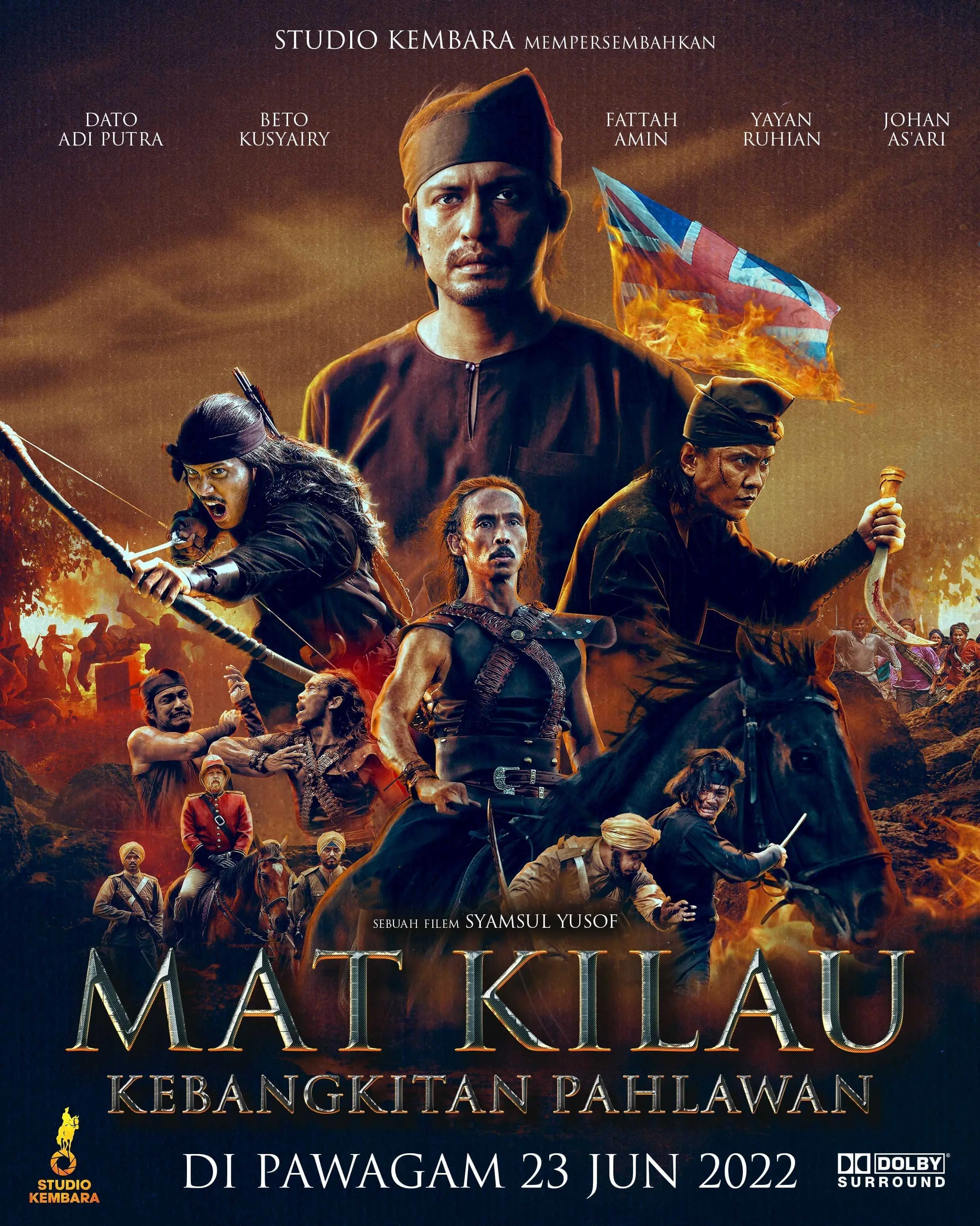 Mat Kilau poster
