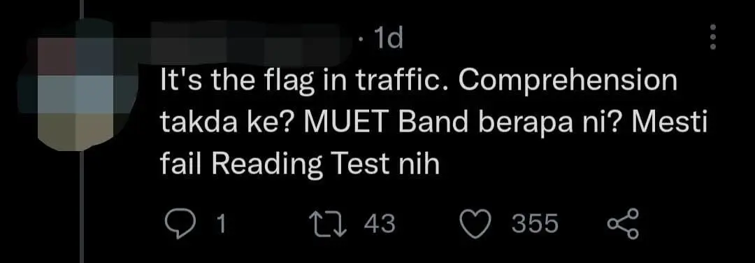 "Thanks But No Thanks" — Siti Kasim Panned For Favoring 'Tacky Flag' Over Road Safety