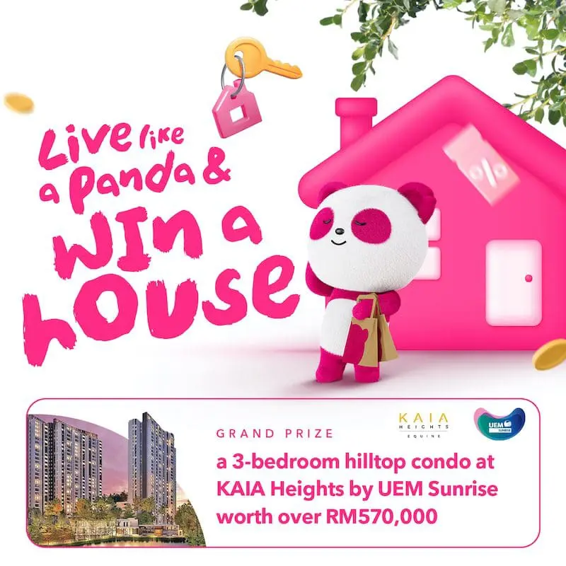 Foodpanda's "Live Like A Panda" Campaign - Win A Free House And Other Prizes!