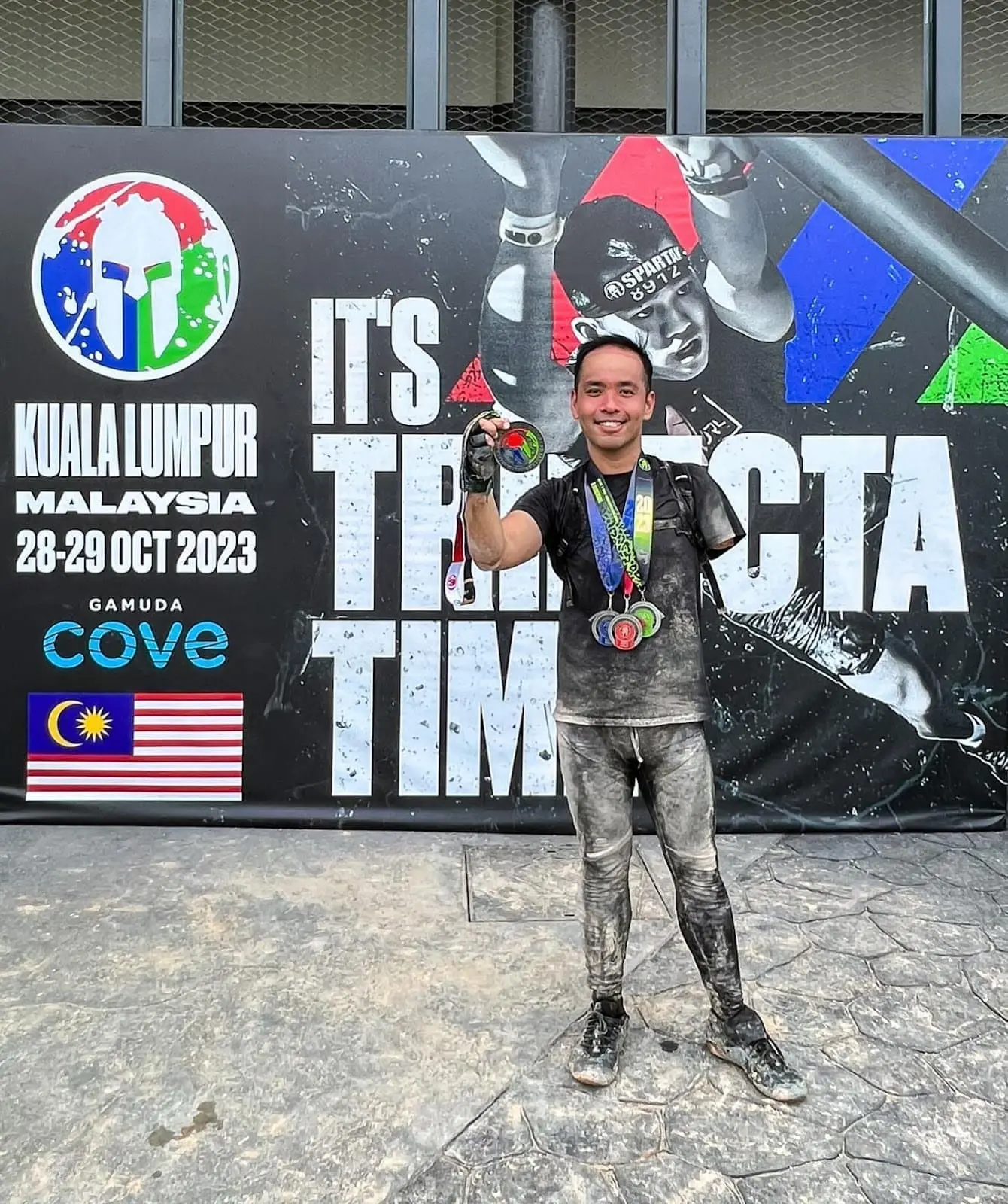 CK Loh in a race this year 