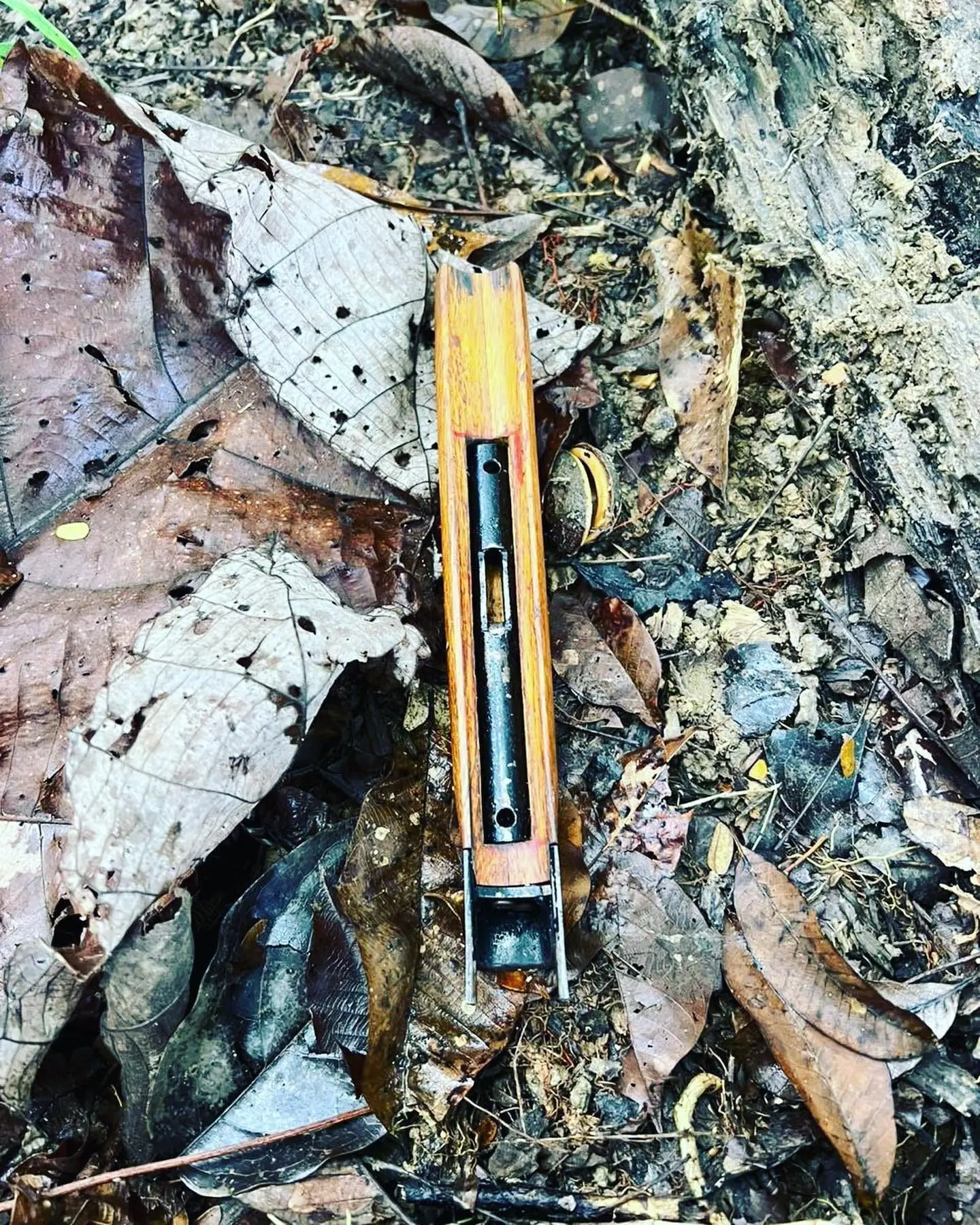 Part of air pistol found at MyFM DJ Aki's house