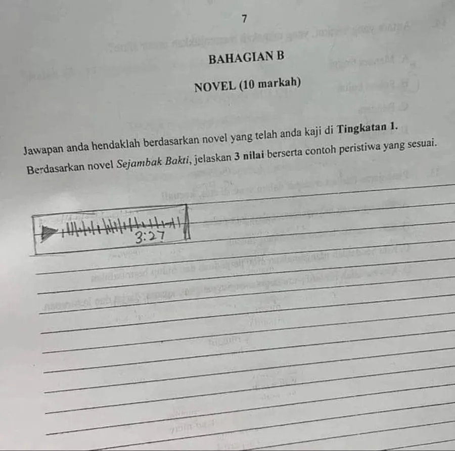 M'sian Student Answers Exam Question Via 'Voice Recording', Raises Concern Among Netizens