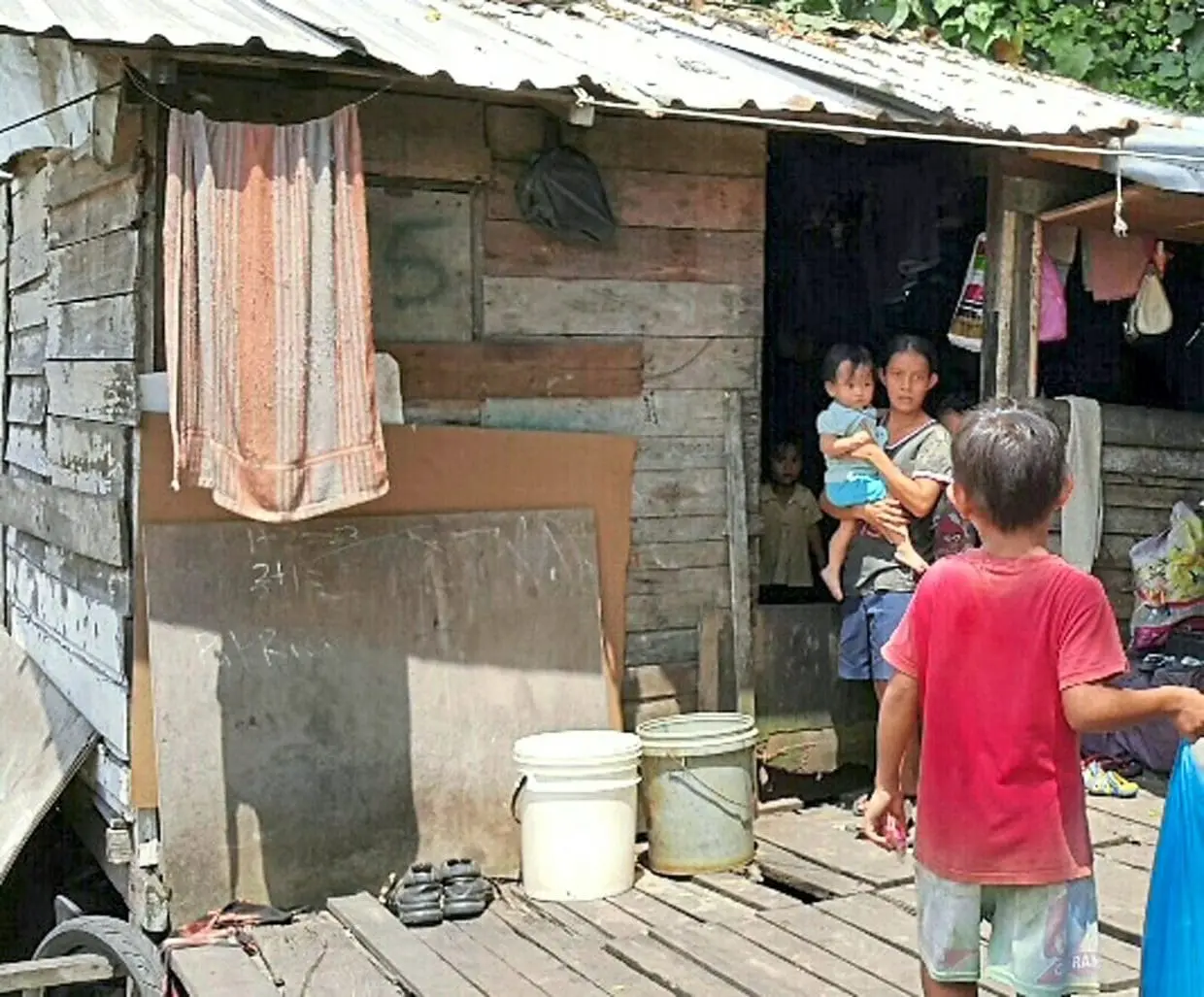 Rural village in Sarawak