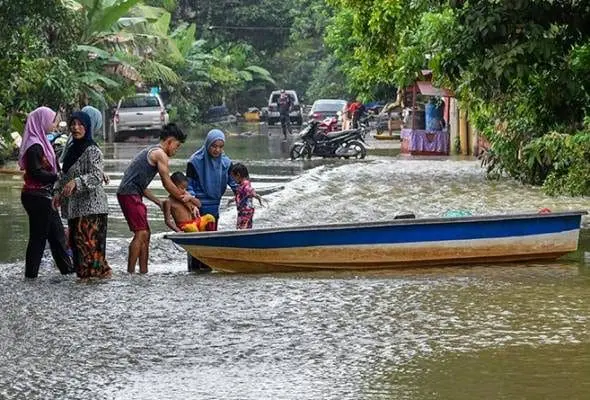 Flood victims in Kelantan