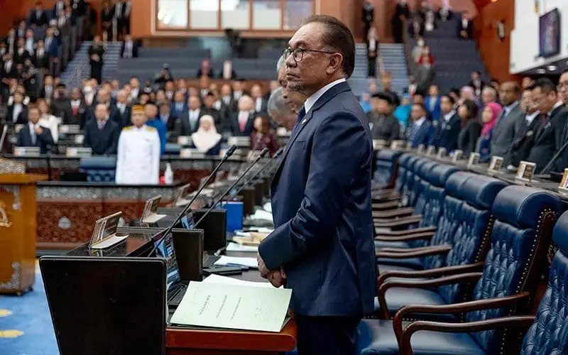 Anwar Ibrahim at Parliament