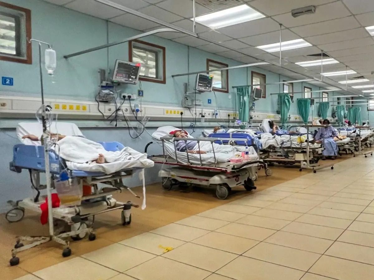 Patients at Raja Permaisuri Bainun Hospital's (HRPB) emergency department 
