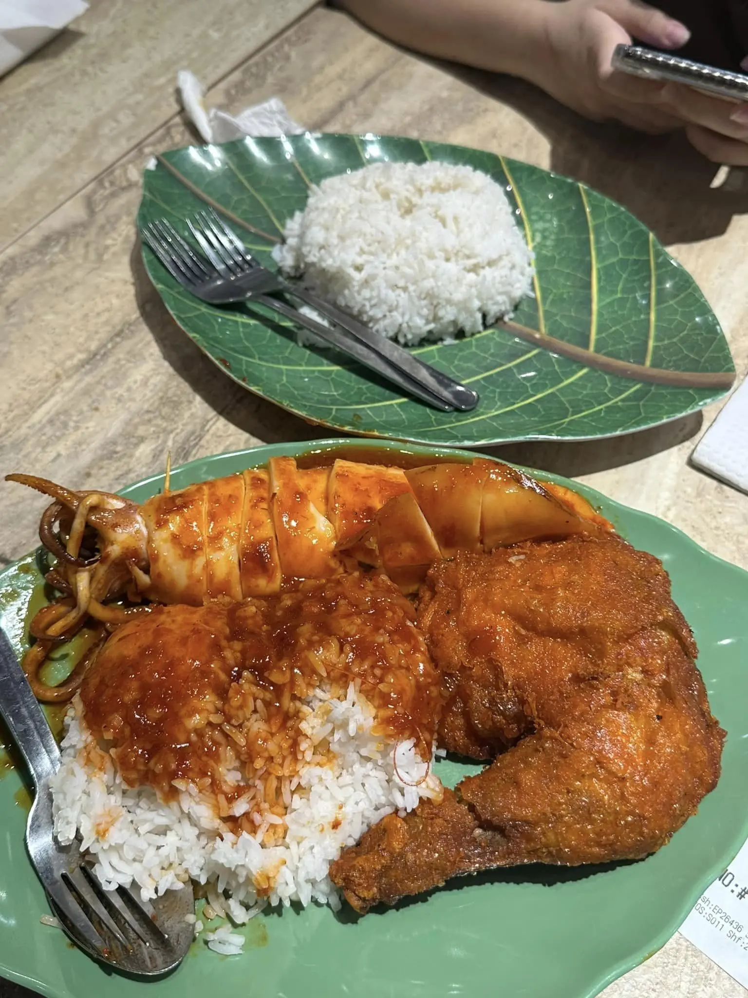 JB Man Shocked By RM86 Bill For Nasi Kandar With Sotong & Fried Chicken At Pavilion KL