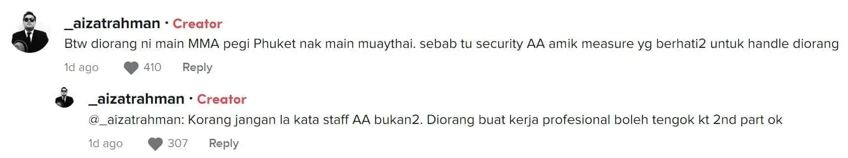 "We Don't Give A F***!" — MMA Fighters Kicked Off AirAsia Flight For Cursing At Cabin Crew & Passengers comment 1