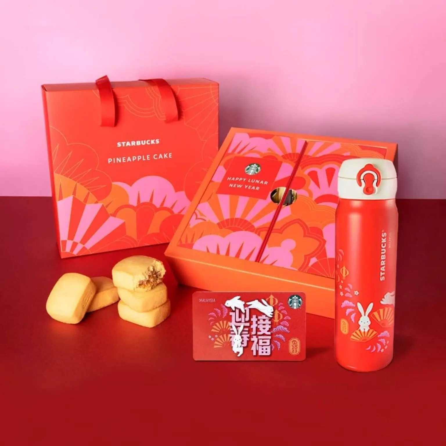 Starbucks CNY 2023 tumbler set