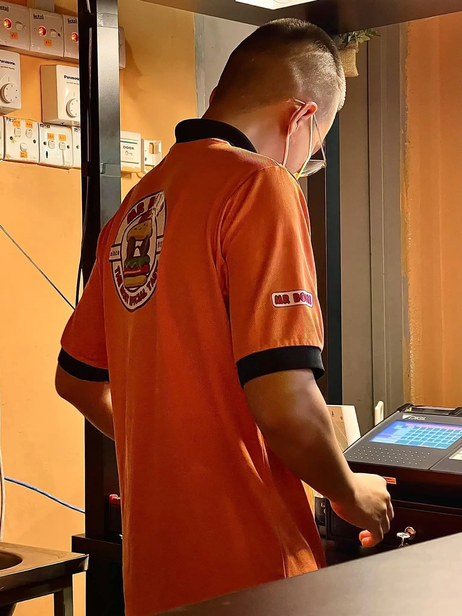 Owner of JB F&B restaurant MR BOGER