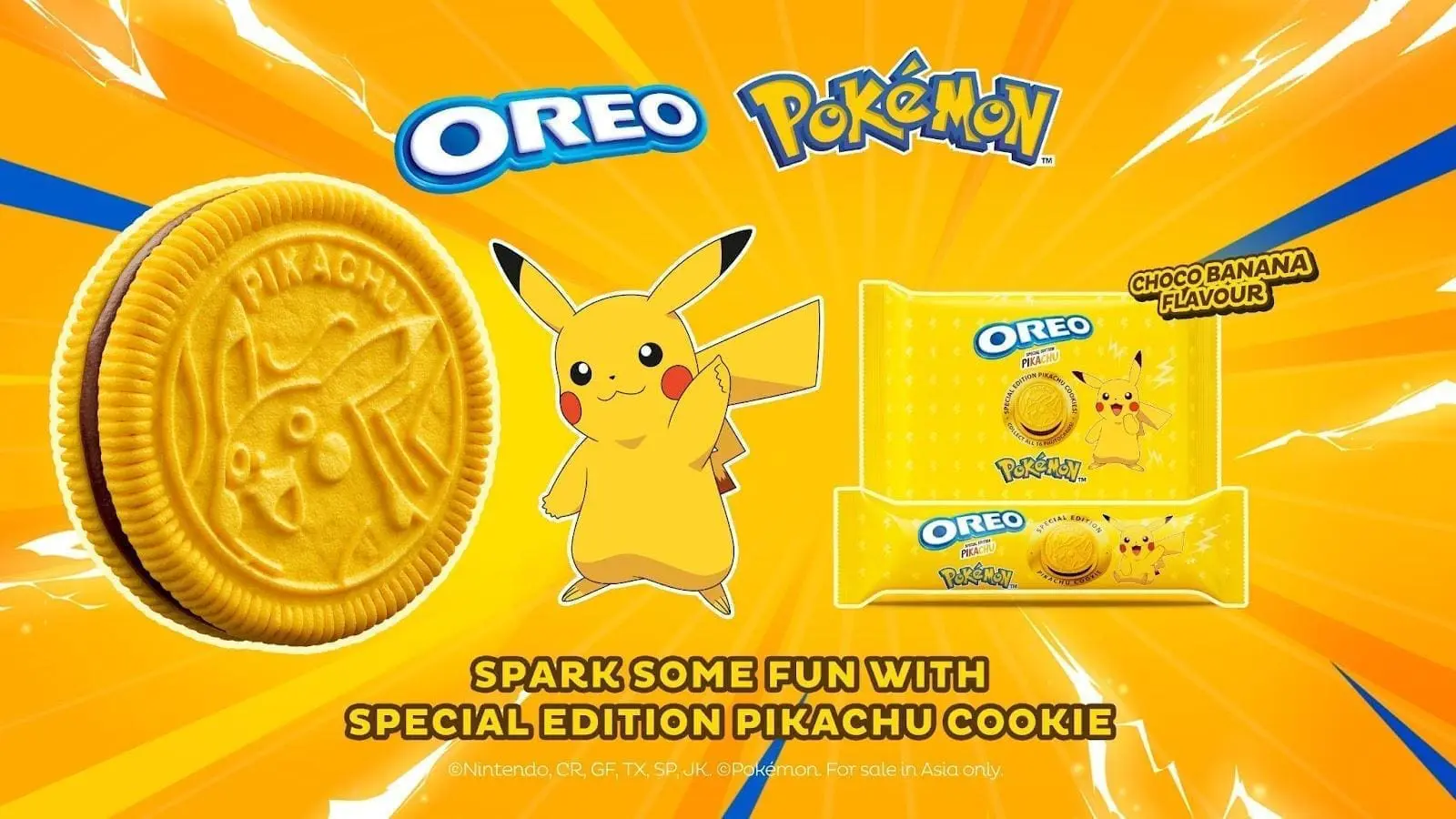 OREO Pokémon Choco Banana