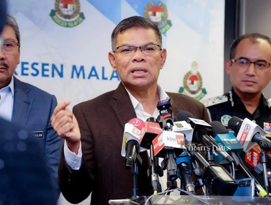 Home Minister Datuk Seri Saifuddin Nasution Ismail