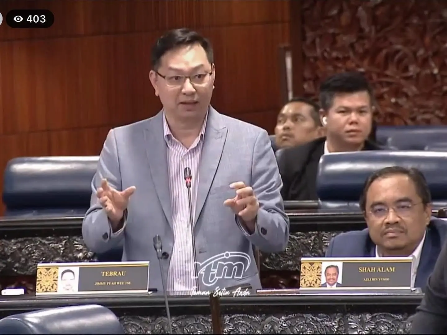 Tebrau MP Jimmy Puah