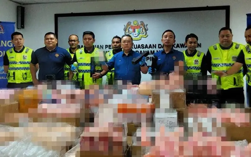 RM1mil Worth Of Sex Toys Seized By M'sian Authorities In Penang