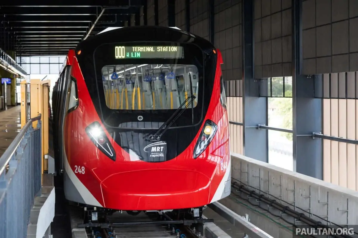 Free Rides On Putrajaya MRT Will Be Given Until March 31