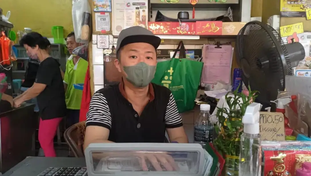 Seng Thor Coffee Shop owner Ben Lim
