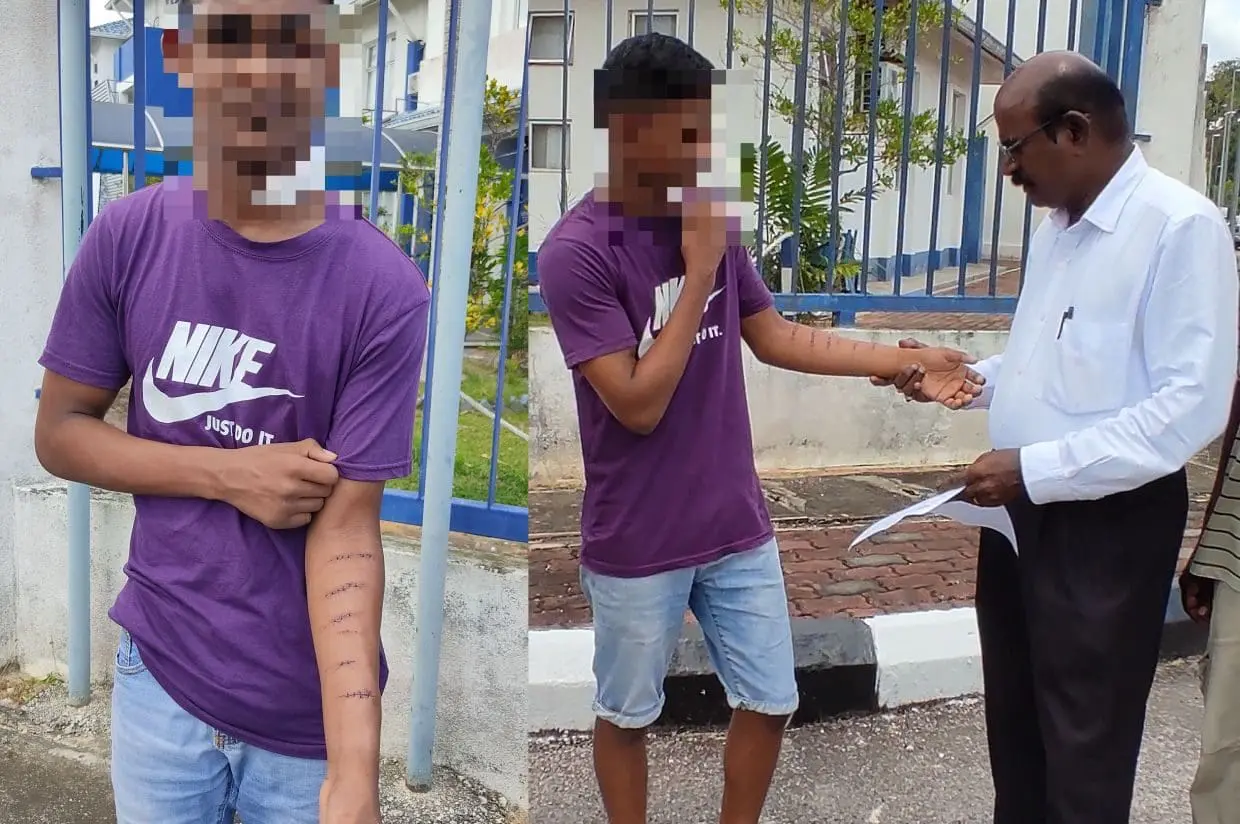 M'sian Student Accused Of Acting Inappropriately With Female Friend Cuts Himself, Receives 22 Stitches