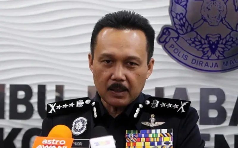 Perak police chief Datuk Mohd Yusri Hassan Basri