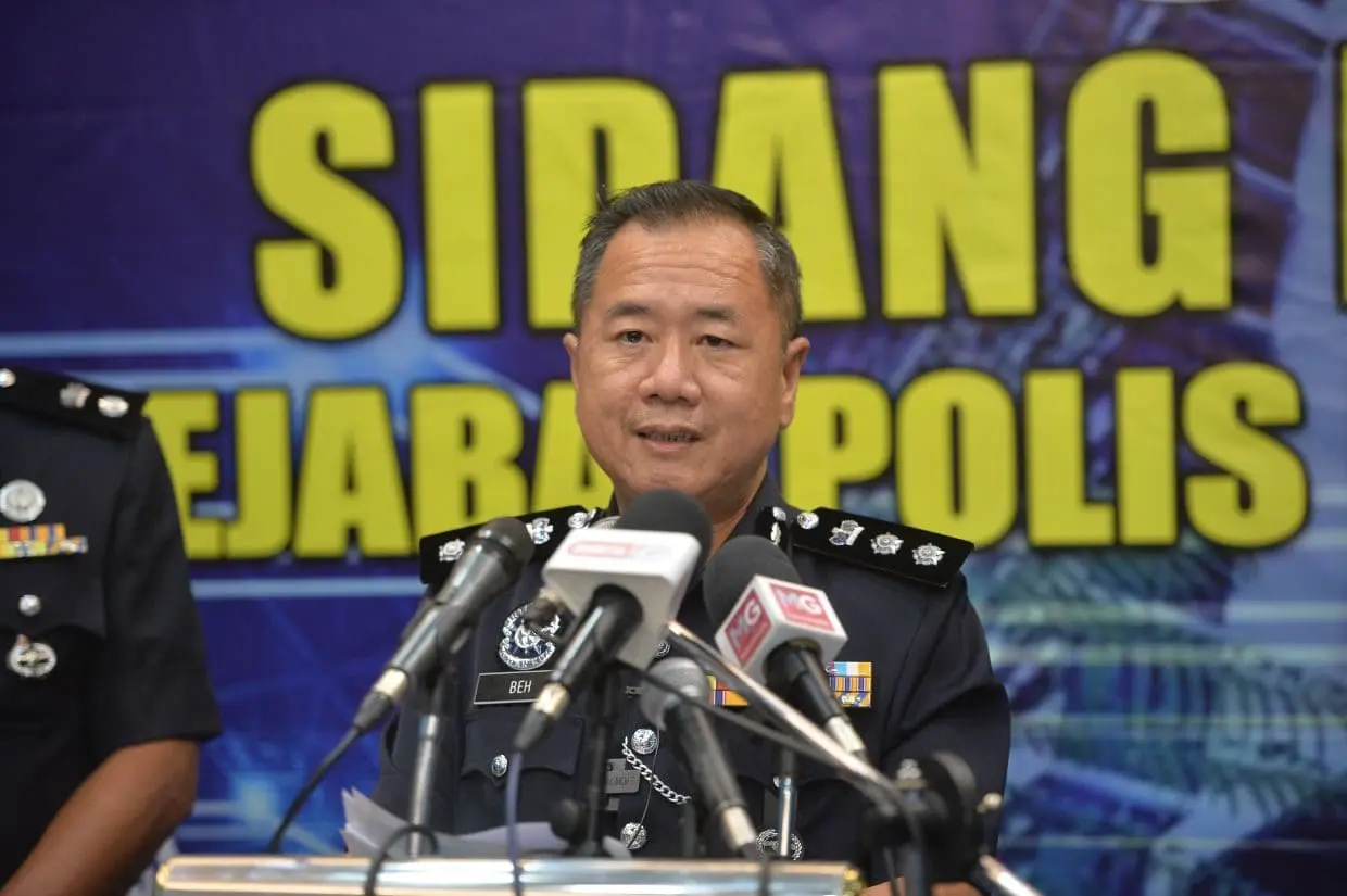 Sentul district police chief Assistant Commissioner Beh Eng Lai