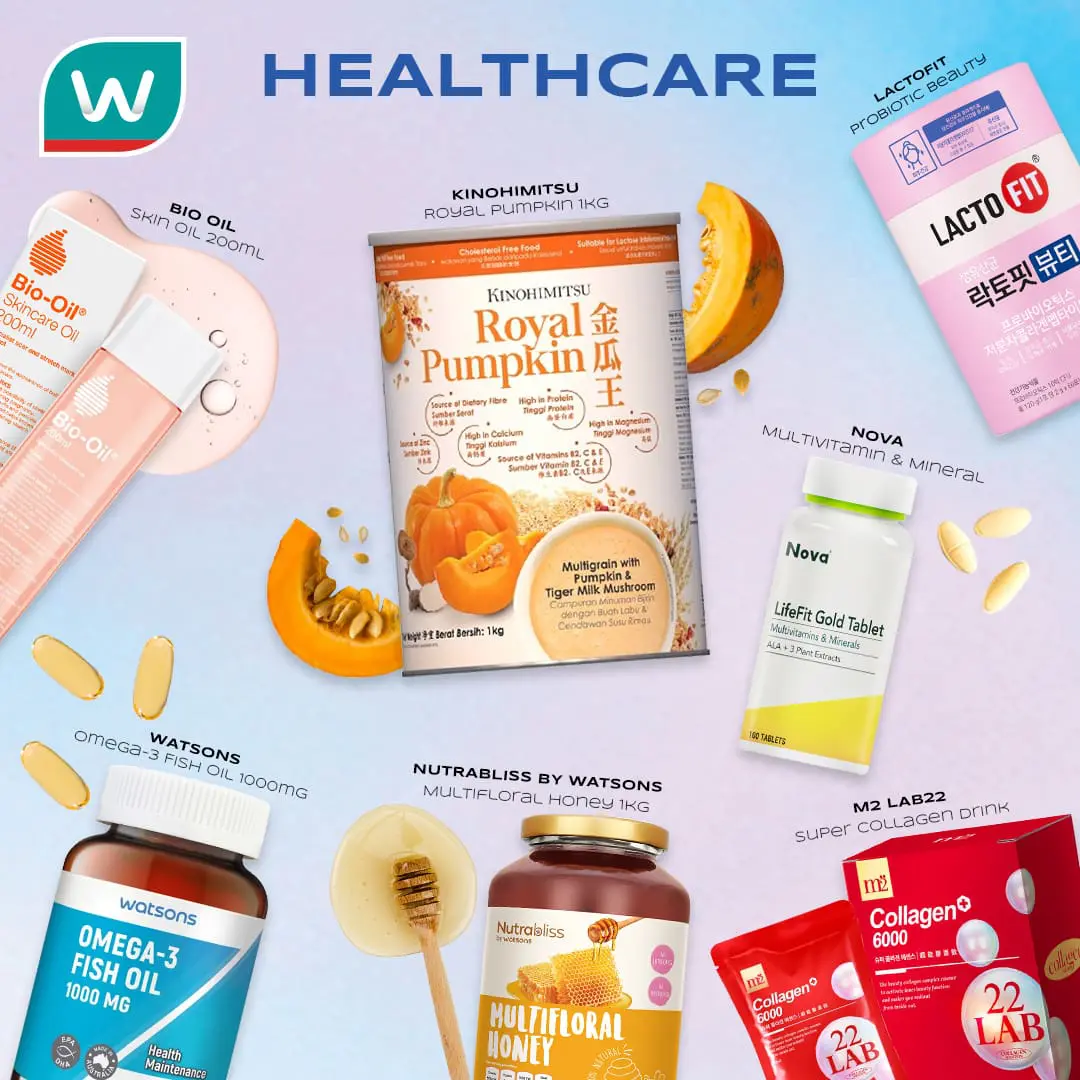 Watsons Mother's Day promo healthcare products