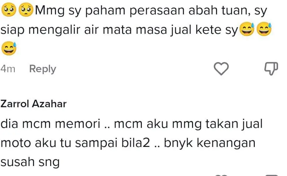 M'sian Father Bids Tearful Goodbye To Toyota Unser Of 20 Years, Says It Holds Many Memories For Him  comment 2