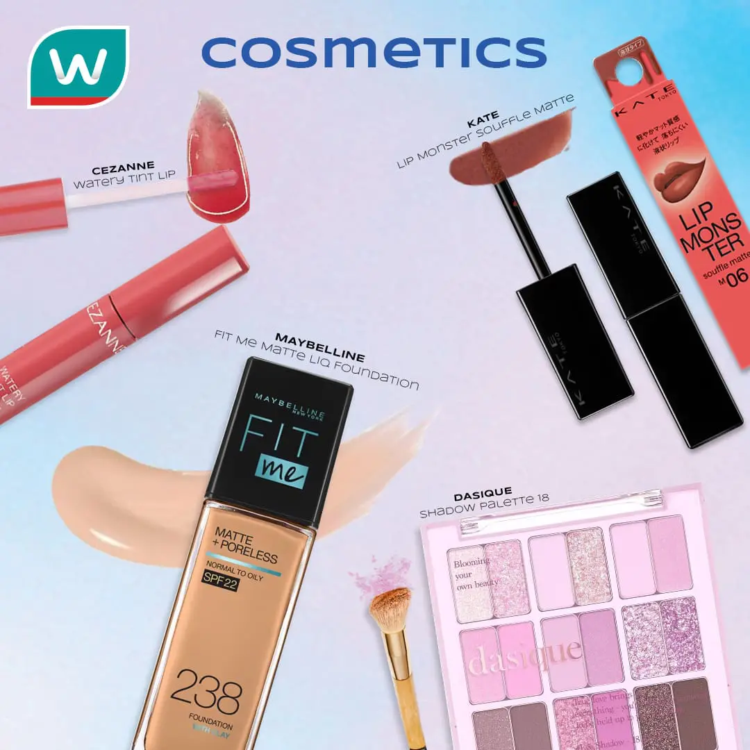Watsons Mother's Day promo cosmetics products