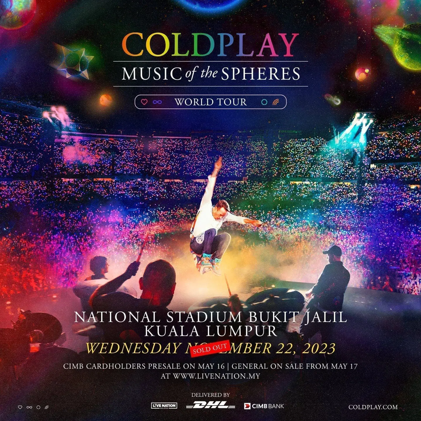 "Anything Is Possible" — Coldplay May Add Second Show In M'sia, Says Concert Organiser