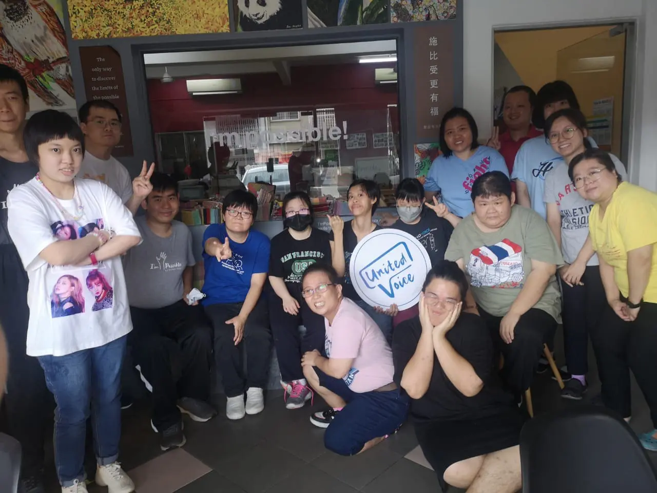 United Voice members group photo