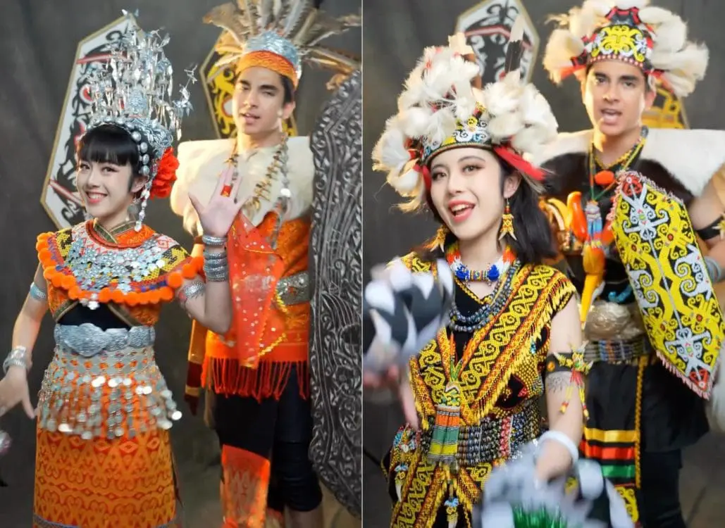 Syed Saddiq Wows Netizens By Dancing In Traditional Sabah And Sarawak Costumes With TikToker