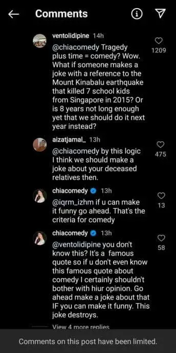 Jocelyn Chia Defends MH370 Joke, Claims M'sians 'Don't Understand Humour'