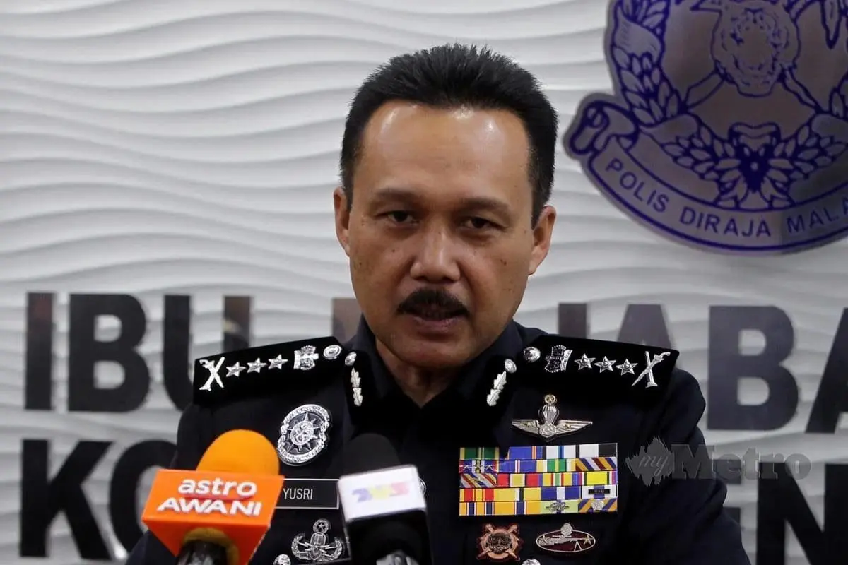 Perak police chief Datuk Seri Mohd Yusri Hassan Basri