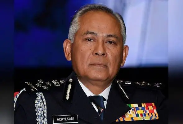 Inspector-General of Police Tan Sri Acryl Sani Abdullah Sani