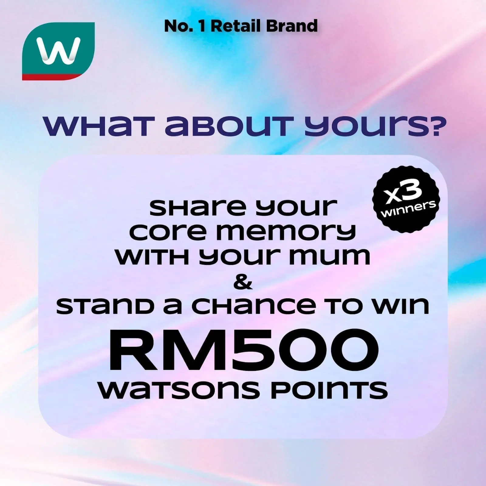 Watsons Mother's Day contest