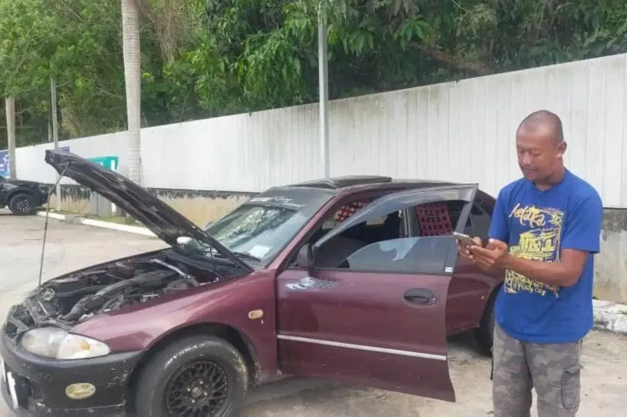 M'sian Family Of 5 Forced To Live Inside Proton Wira For 10 Months Due To Financial Difficulties