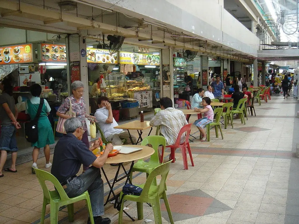 kopitiam located at Queen Street