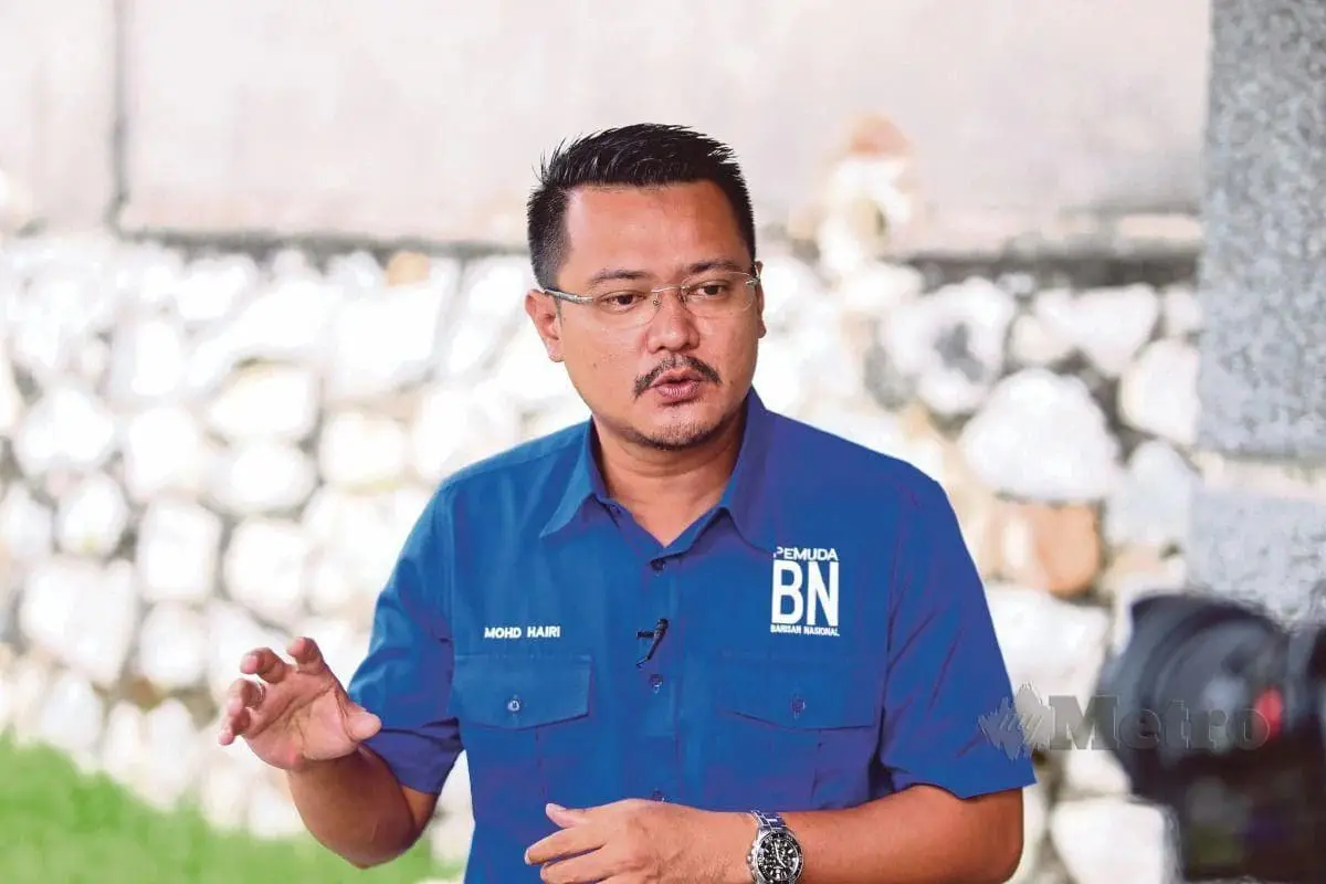 Johor Youth, Sports, Entrepreneurial Development, Cooperatives and Human Resources Committee chairman Mohd Hairi Mad Shah