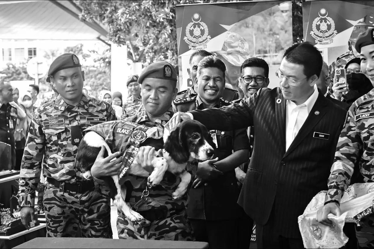 K9 Dog Blake, Who Was Part Of Batang Kali Rescue Mission, Dies Of Cancer
