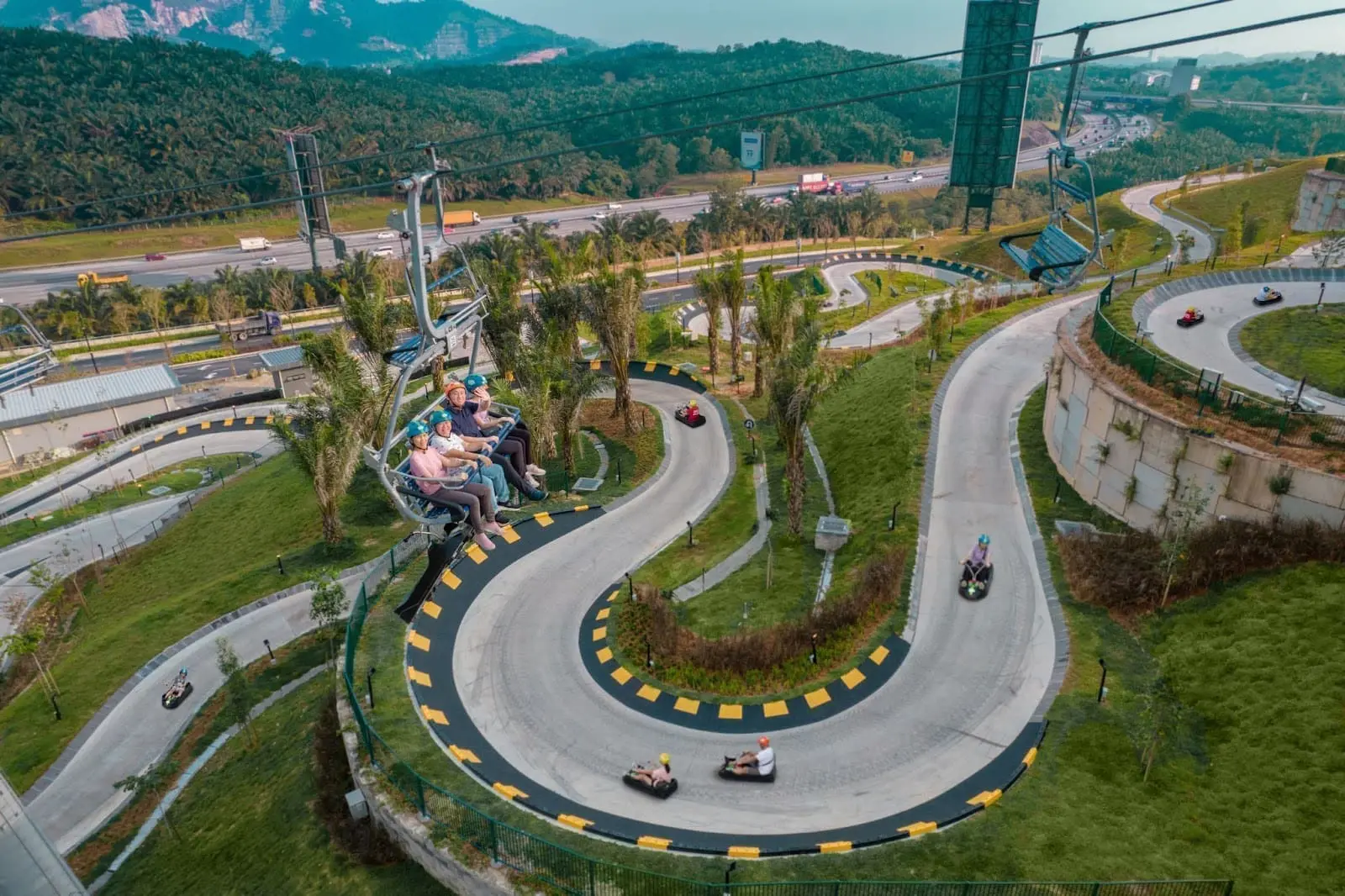 Skyline Luge @ Gamuda Luge Gardens