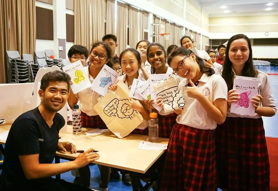 Cheeming Boey at HELP International School