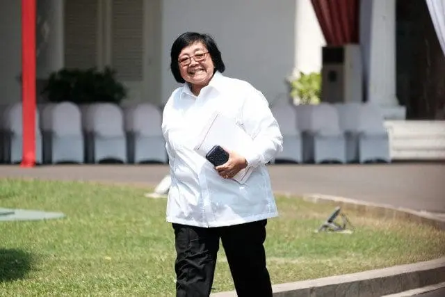 Indonesia Environment and Forestry Minister Siti Nurbaya Bakar