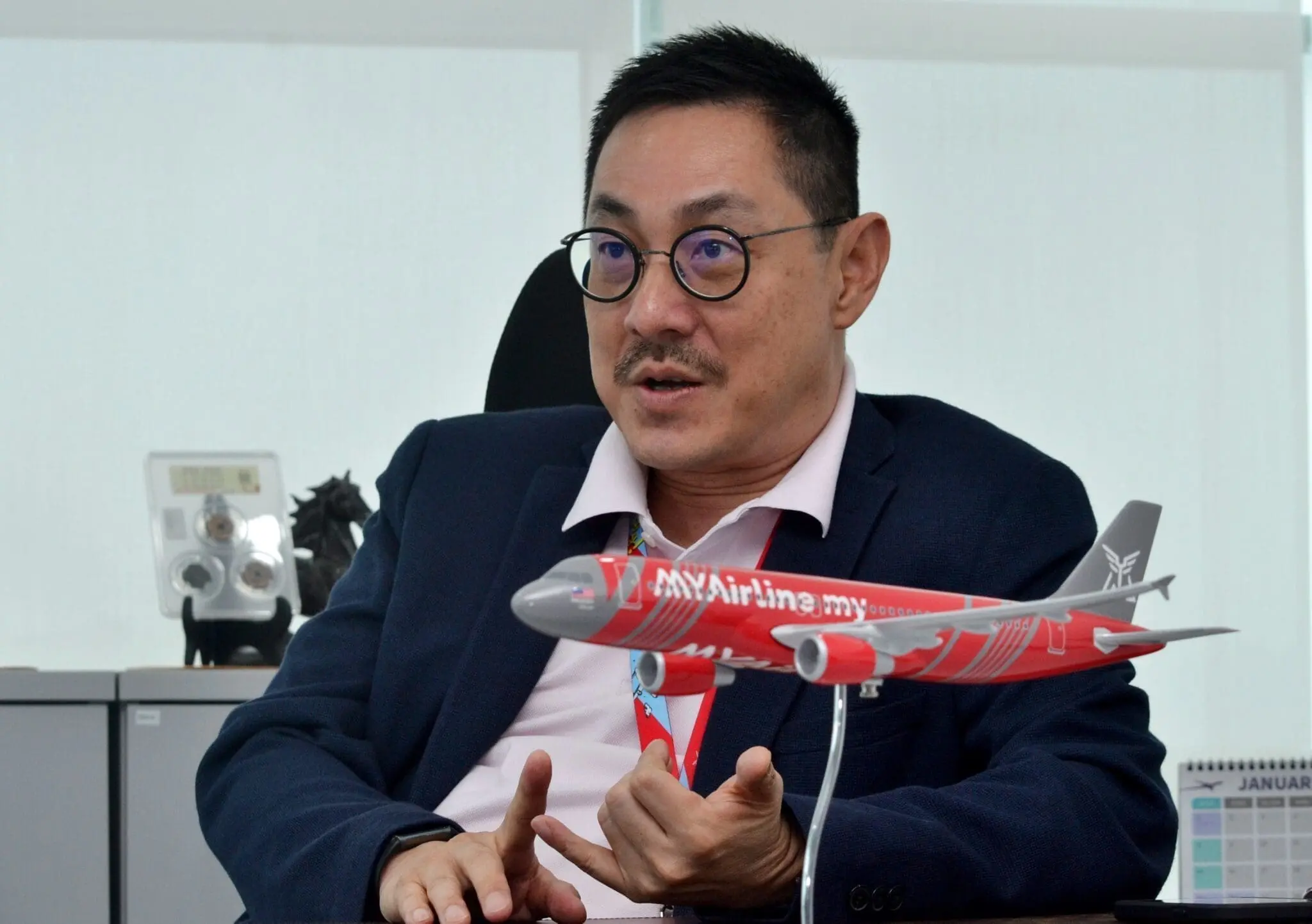 MYAirline CEO Rayner Teo